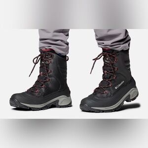 Columbia  Bugaboot III Men's Black and Red Snow Boots